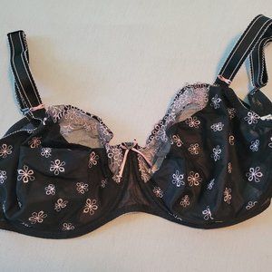 Freya Siren Black/Pink Bra (34K) w/ matching Thong